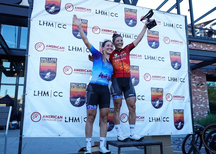 Danny Summerhill and Paola Muñoz win Salt Lake Criterium and extend