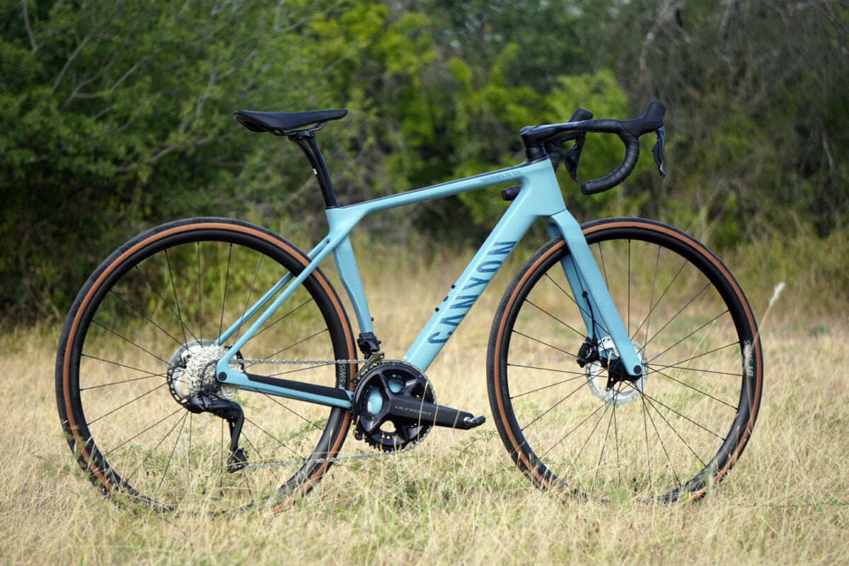 Canyon best sale bike blue