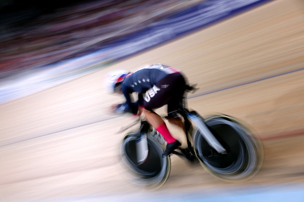 American Chloé Dygert opens worlds with gold medal in individual pursuit