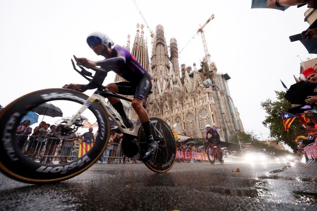 Is this Vuelta a España cursed? Crashes, deluges, tacks, and frayed nerves mark opening weekend