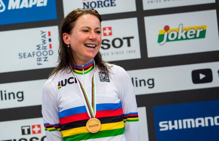 Annemiek van Vleuten took her first world title in 2017