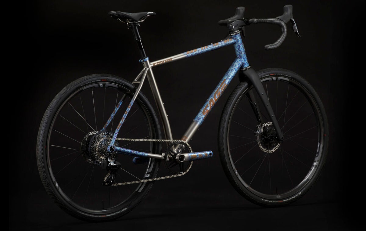 Sage Titanium Storm King V2 gravel bike goes bigger