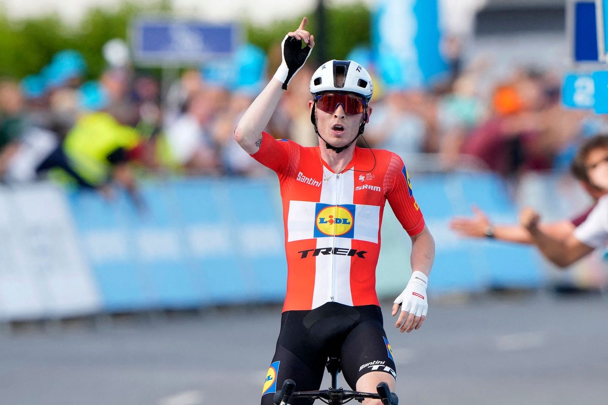 Mattias Skjelmose blitzes to Maryland Cycling Classic win, Powless best of the rest