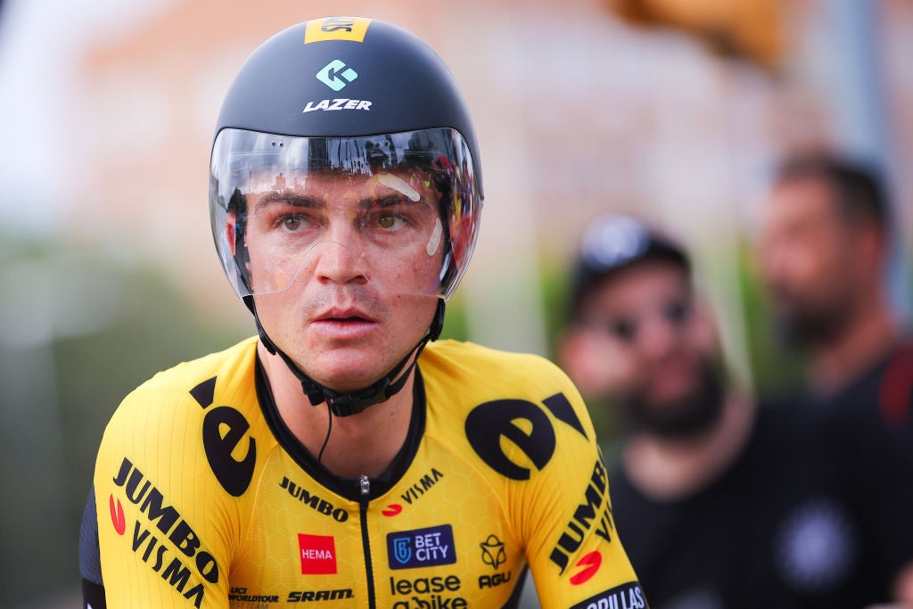 Can Sepp Kuss defend red? Start times for the Vuelta a España stage 10 time trial