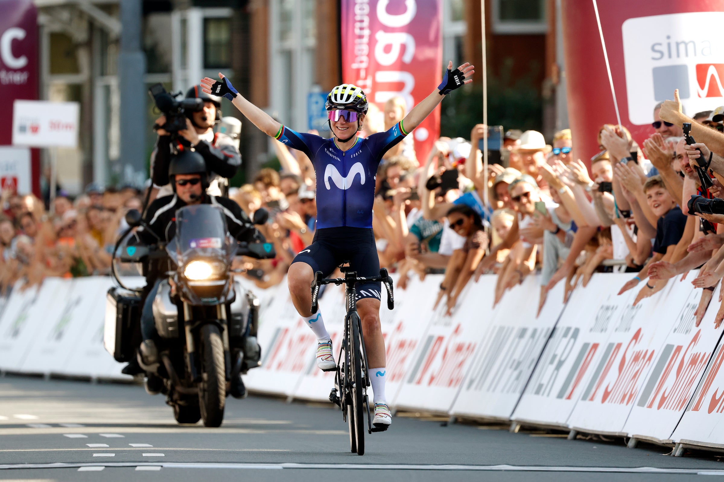 Lotte Kopecky takes her first ever WorldTour time trial victory in Simac  Ladies Tour - Team SD Worx