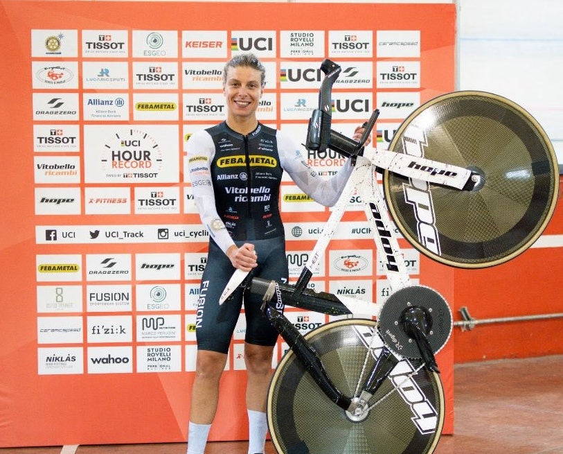 Vittoria Bussi Crowdfunded Her Way toward Crushing the UCI Hour Record