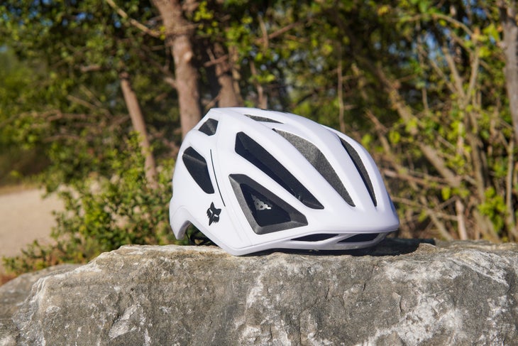 Fox Crossframe Pro helmet review front right side