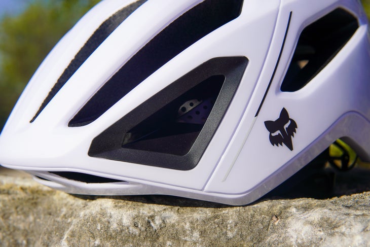Fox Crossframe Pro helmet review glasses slot