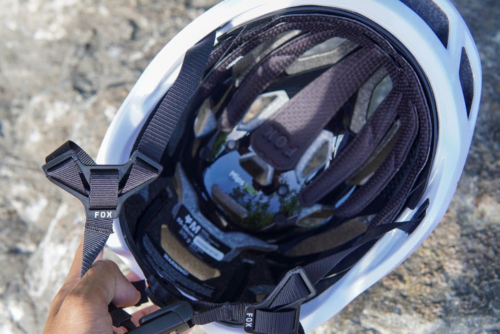 Fox Crossframe Pro helmet review inside MIPS liner