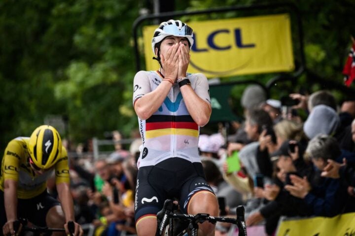 Lianne Lippert took her first win in years at the Tour de France Femmes