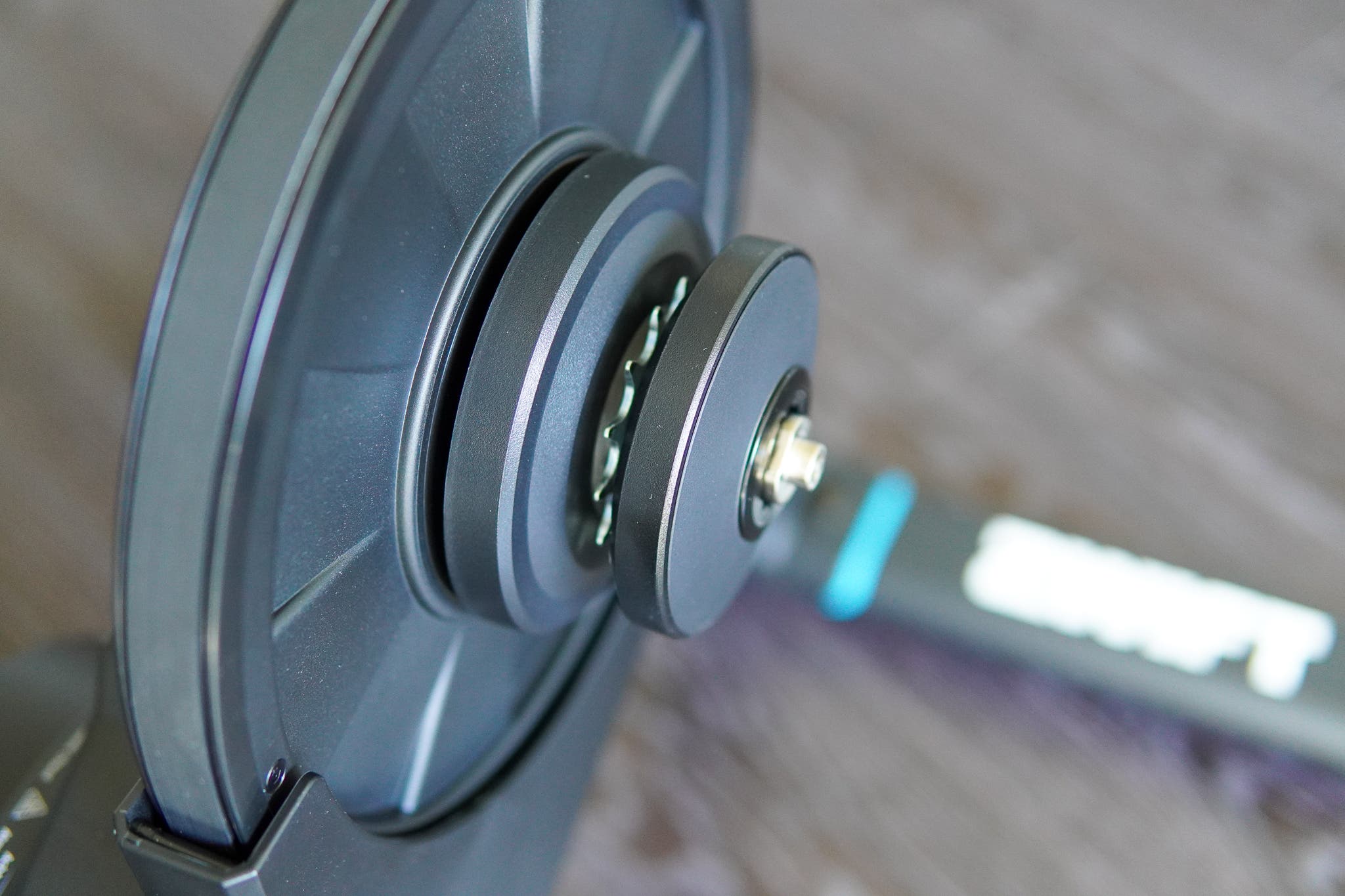 Zwift Hub One review cog detail