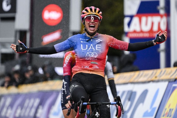 Silvia Persico was the top performer for UAE Team Emirates