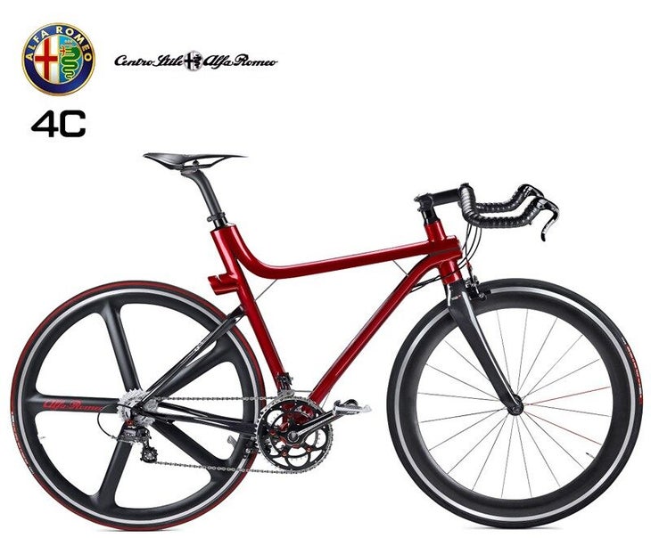 Alfa Romeo 4C bike