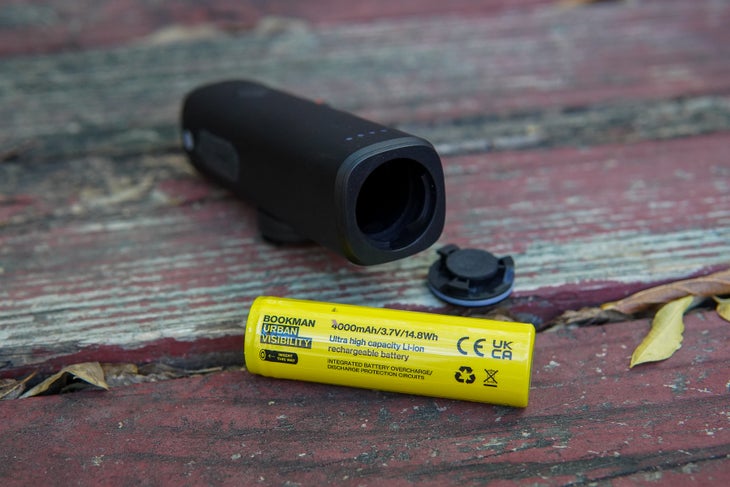 bookman volume 1500 front light review 21700 battery