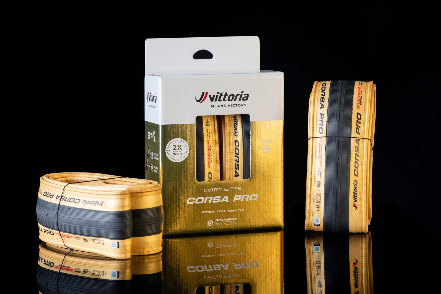 パーツ CORSA PRO GOLD Limited Edition Corsa PRO Gold Limited Edition | Vittoria