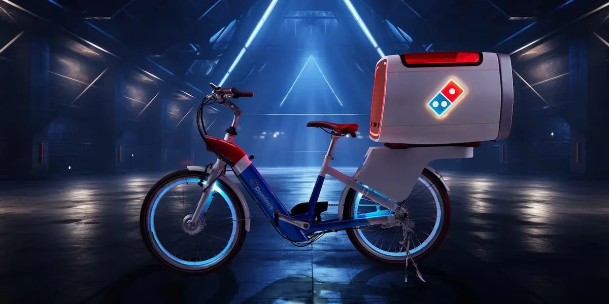 Domino’s New Delivery E-Bikes Come With a Built-In Pizza Oven