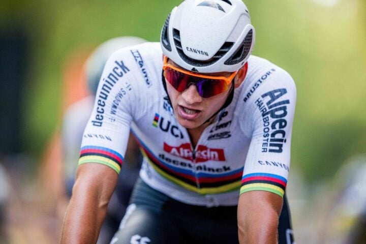 Mathieu van der Poel and His Tour de France-Olympic Mountain Bike ...