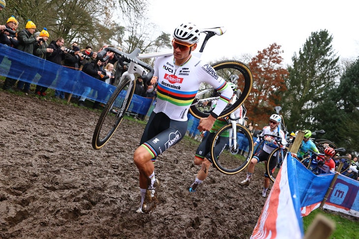 Mathieu Van Der Poel Pummels Rivals in debut Cyclocross Race