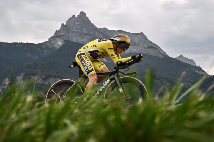 Vingegaard's TdF TT was one of the pro cycling performances of 2023.