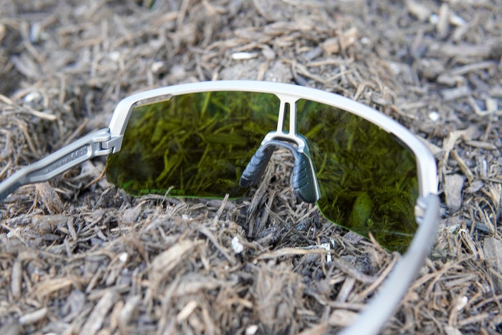 Shimano Technium L cycling sunglasses review inner area
