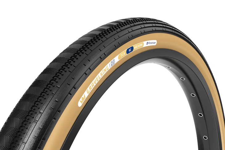 Panaracer Gravelking SS STD Side profile - Brown Sidewall 3X2