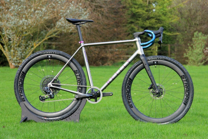 Reilly titanium gravel store bike