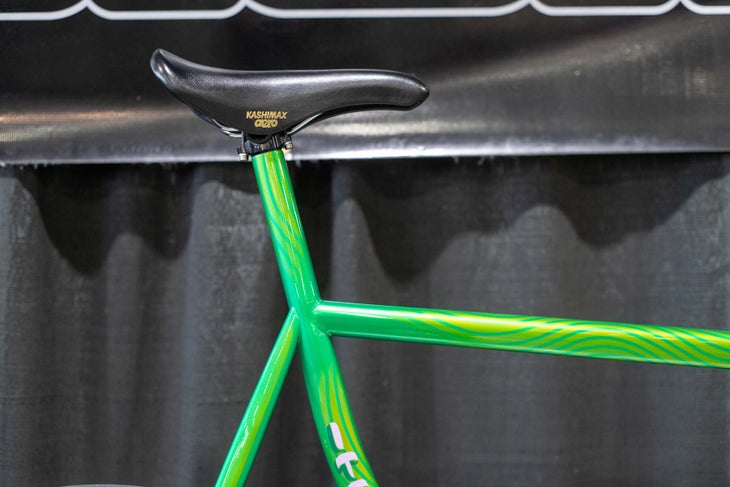 Bishop's Stunning, Geometry Pushing Track Bikes: Philly Bike Expo - Velo