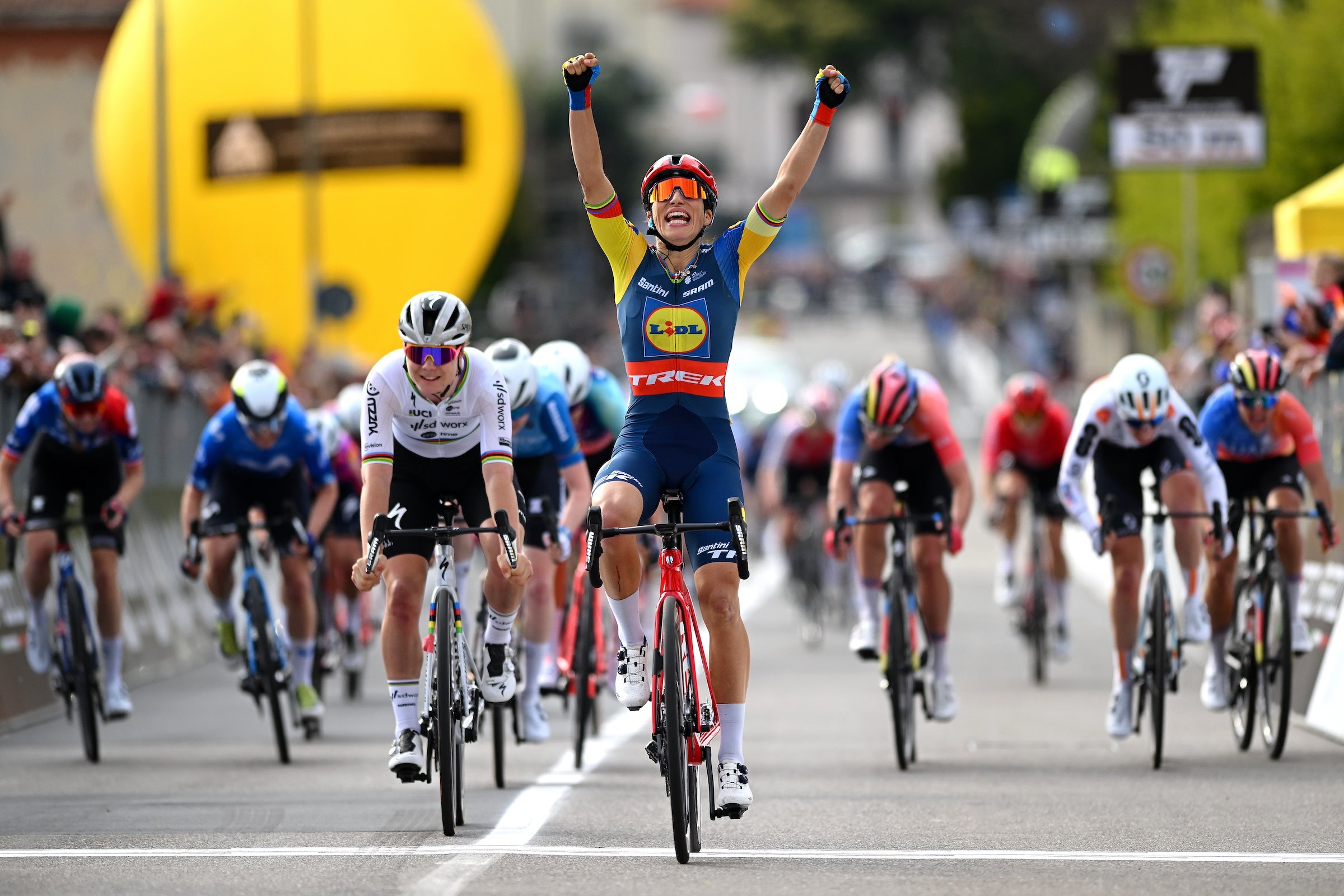 Elisa Balsamo Beats Lotte Kopecky to Win Trofeo Alfredo Binda