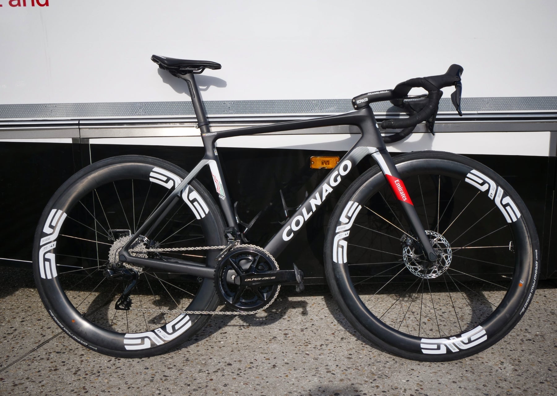 Colnago V4Rs 2024 Team UAE｜ENVE 3.4｜530 Bike Check: UAE Team Emirates Colnago V4Rs for the Classics