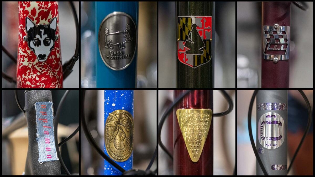 SuperGallery: The Best Head Badges of the Philly Bike Expo - Velo