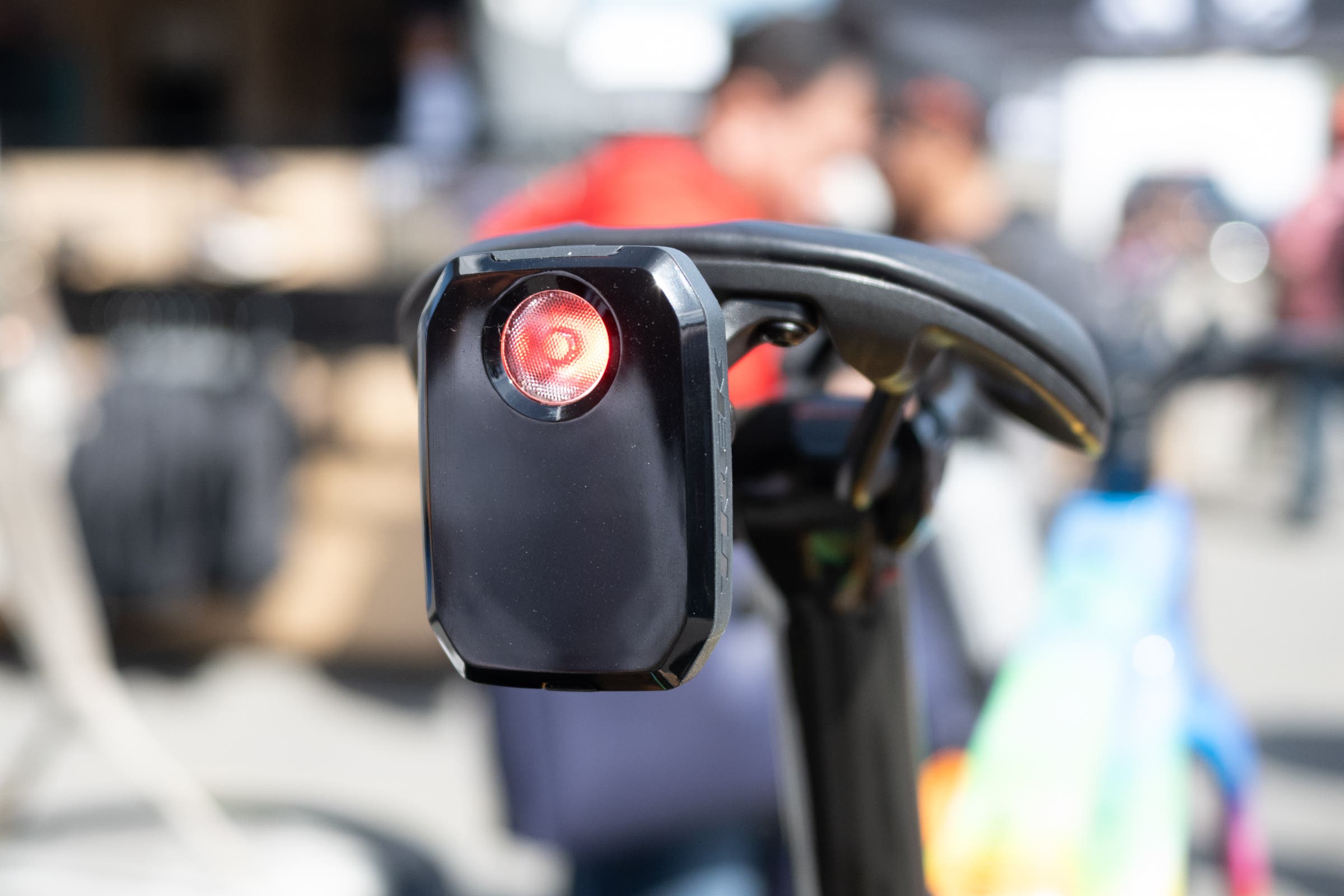 Trek CarBack Radar Rear Bike Light at the Sea Otter Classic