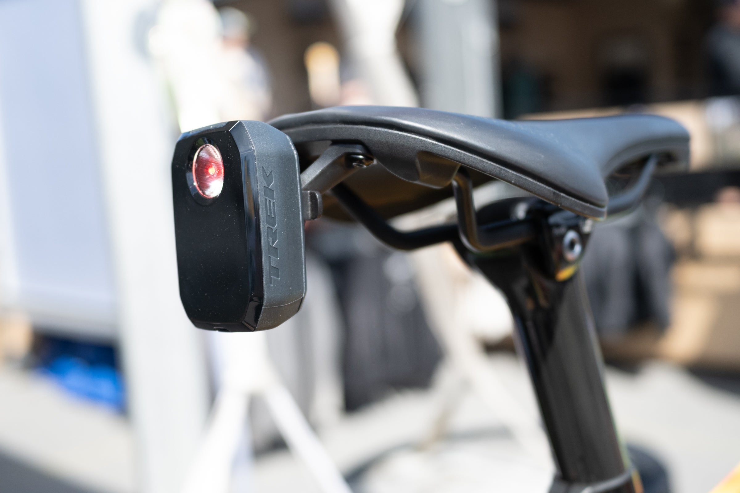 Trek CarBack Radar Rear Bike Light at the Sea Otter Classic