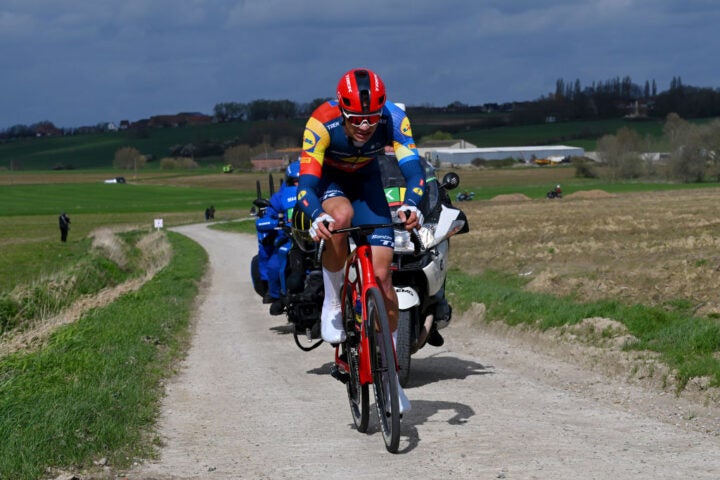 Jonathan Milan has the horsepower to go good at Paris-Roubaix.