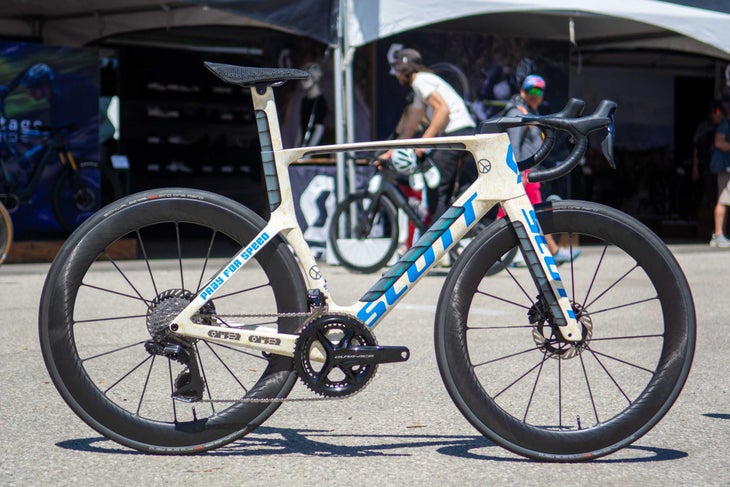 SAFA Brian Scott Foil Ultimate painted by Ornamental Conifer at the Sea Otter Classic