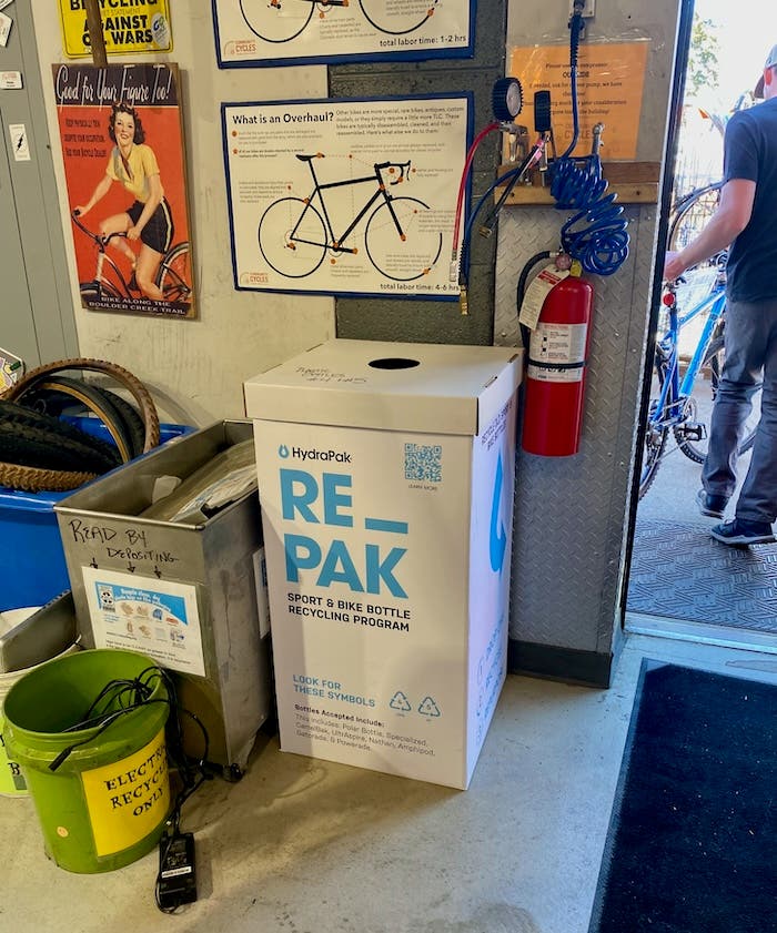 HydraPak Launches Cycling Bottle Recycling Program