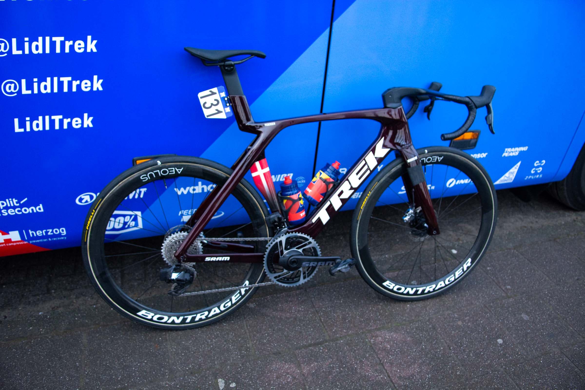 Pro Bike Gallery: Mads Pedersen's Spring Classics Trek Madone Pro Bike Gallery: Mads Pedersen's Spring Classics Trek Madone