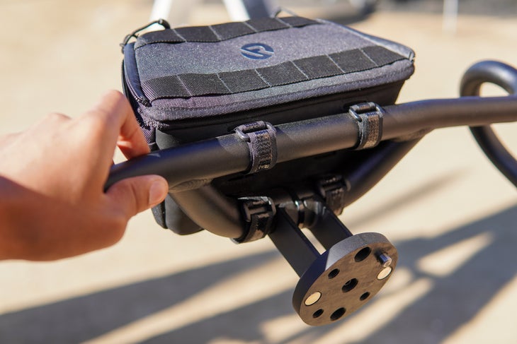 Redshift Sports Adds New Top Shelf Handlebar Bag, Cuts the Flare on Its Handlebars 5 redshift top shelf and shockstop seat post at seat otter classic-1