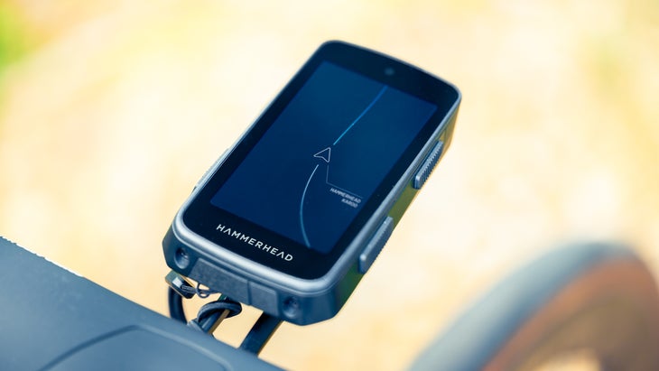 Third generation Hammerhead Karoo with startup screen