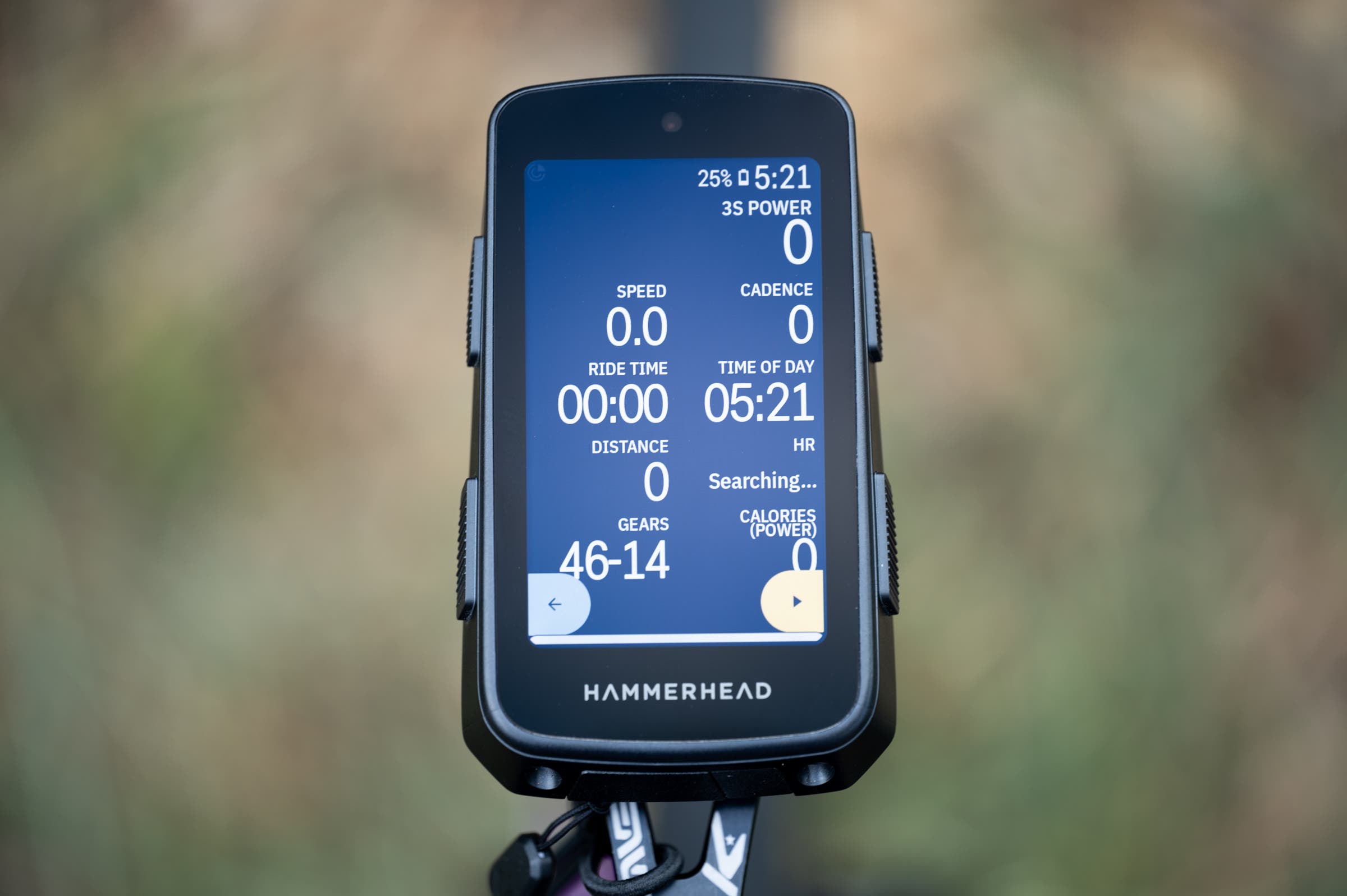 Third generation Hammerhead Karoo main ride screen