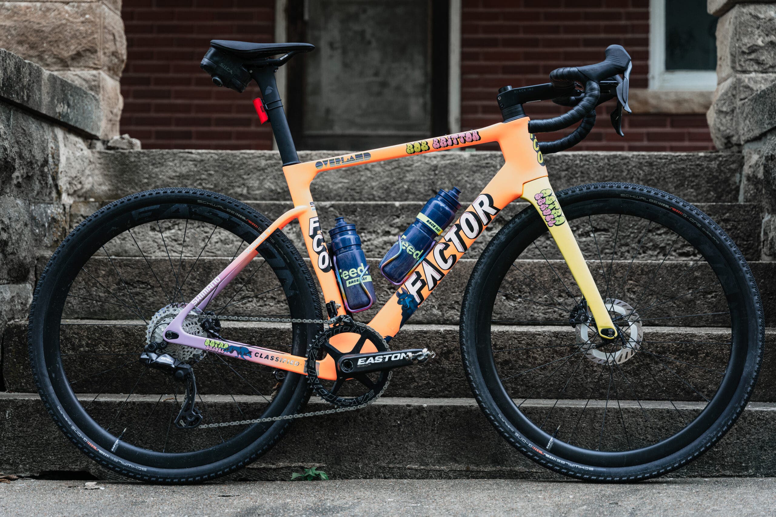 Unbound Bike Check: Rob Britton's Custom-Painted Factor Ostro Gravel