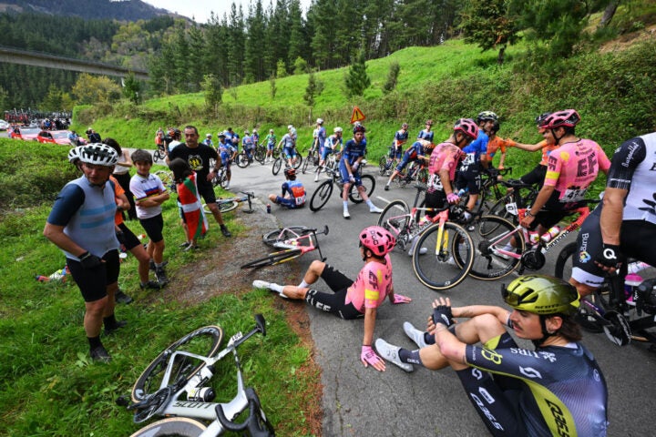 Opinion: How Many More Tragedies Before Cycling Truly Tackles Safety Crisis? 2 Itzulia Basque Country stage 4 crash