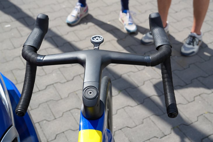 Lidl-Trek bike check at the 2024 Tour De France