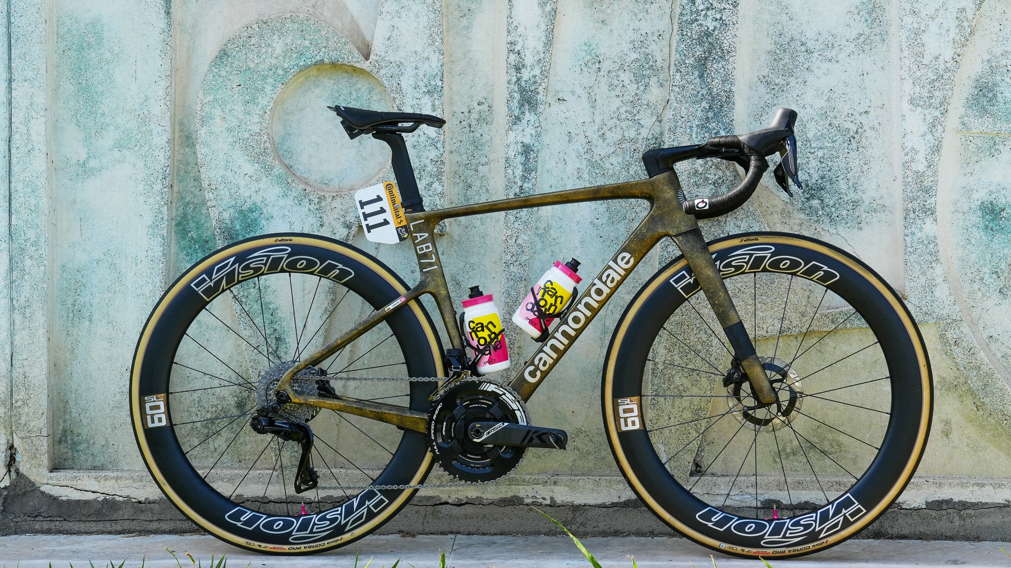 2024 Tour de France Bike Check Richard Carapaz s Gold Bike Velo