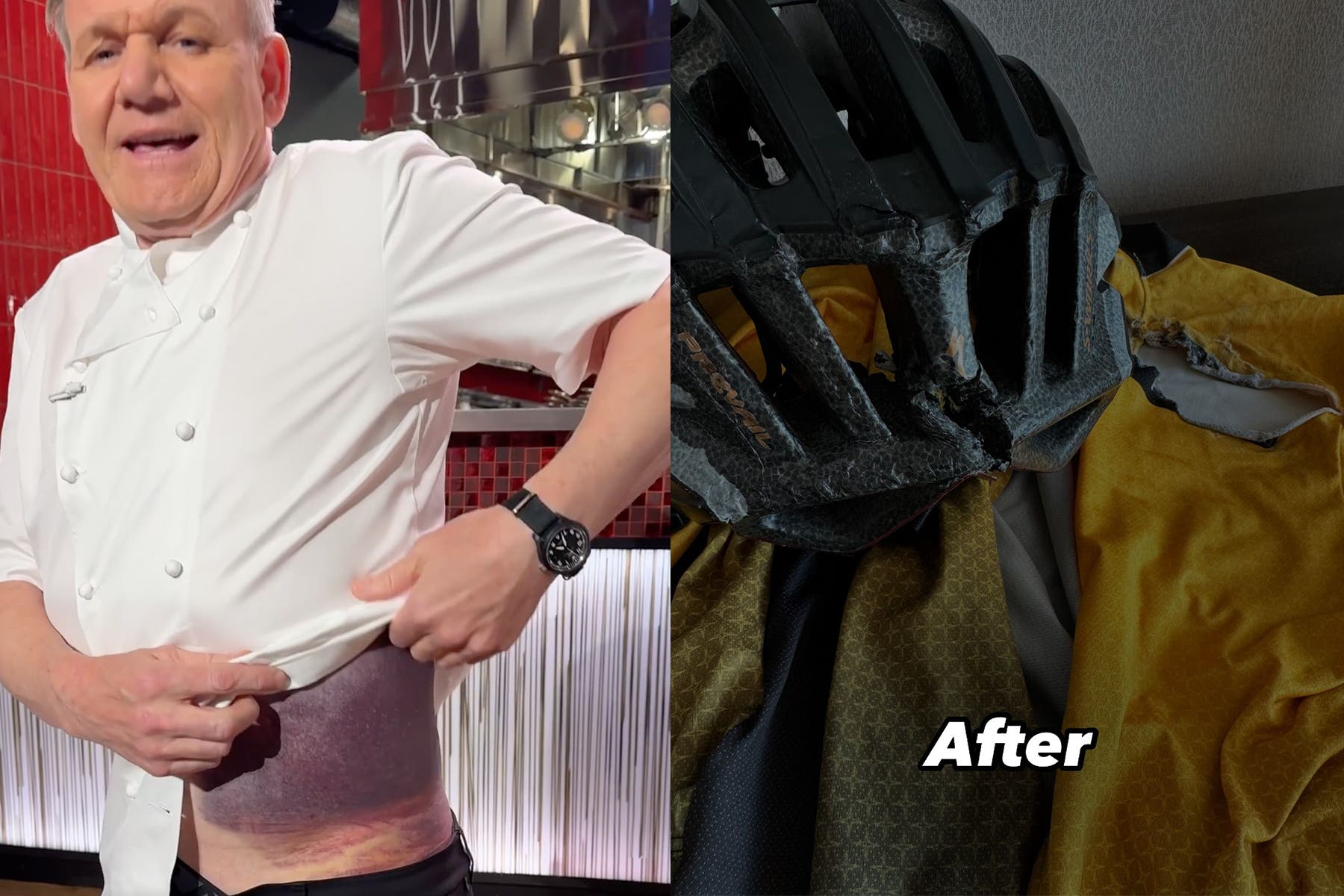 Gordon Ramsey Urges Cyclists to Wear a Helmet. People Still Got Mad - Velo
