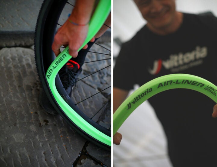 First Look: Vittoria's Self-Expanding Gravel AirLiner Insert