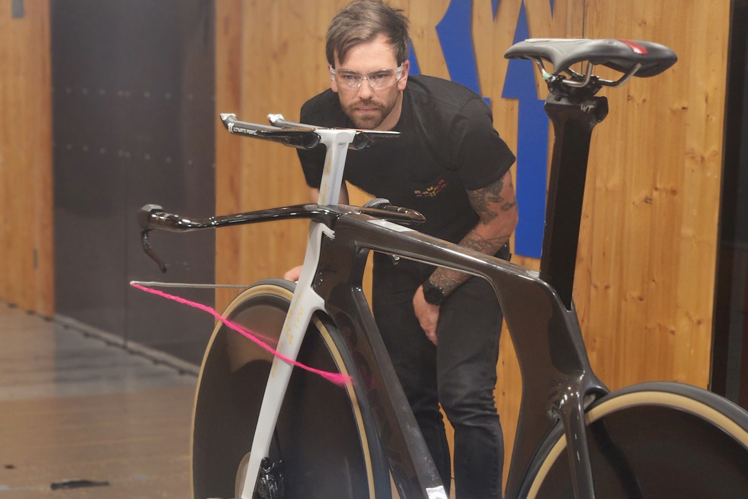 Wout Van Aert Tests an Extra Wide Front and Rear Disc Ahead of Paris ...