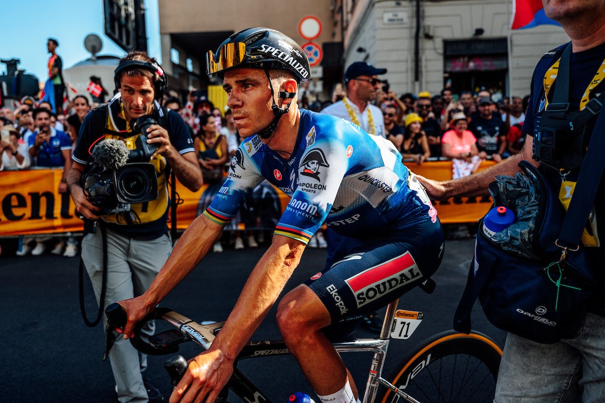 'Tadej is from another planet:' Evenepoel in awe during Tour debut