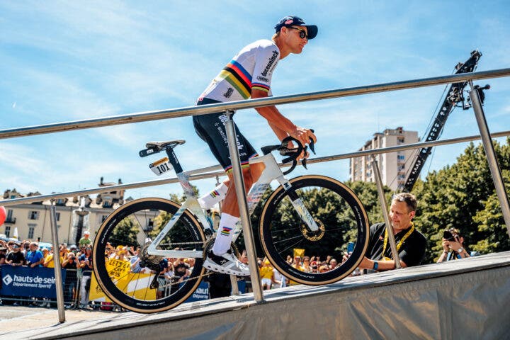 Van der Poel was a big disappointment this summer at the Tour de France.