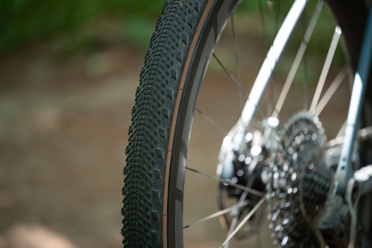 Goodyear XPLR Inter tires mounted to Zipp wheels