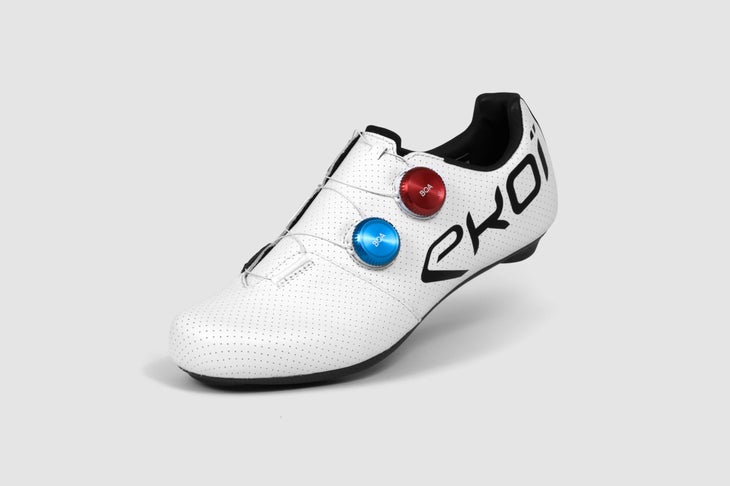 Ekoi road cycling shoes in the 2024 Tour de France